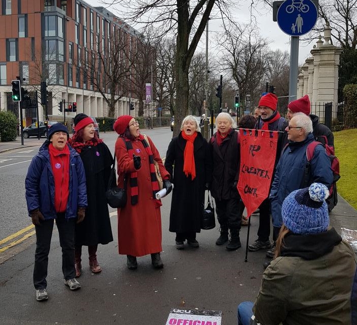 UCU picket line3 March 2018