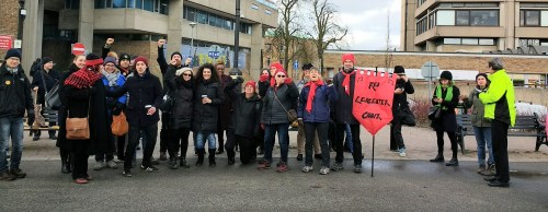 UCU picket line5 March 2018